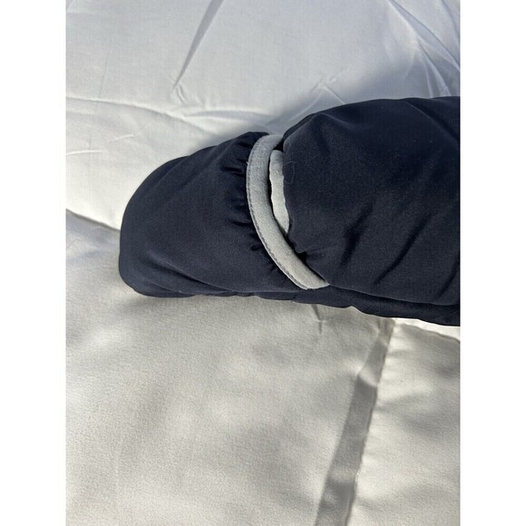 Oshkosh Blue Bunting Snowsuit Full Body 12M Month Sherpa Hood - Picture 3 of 8